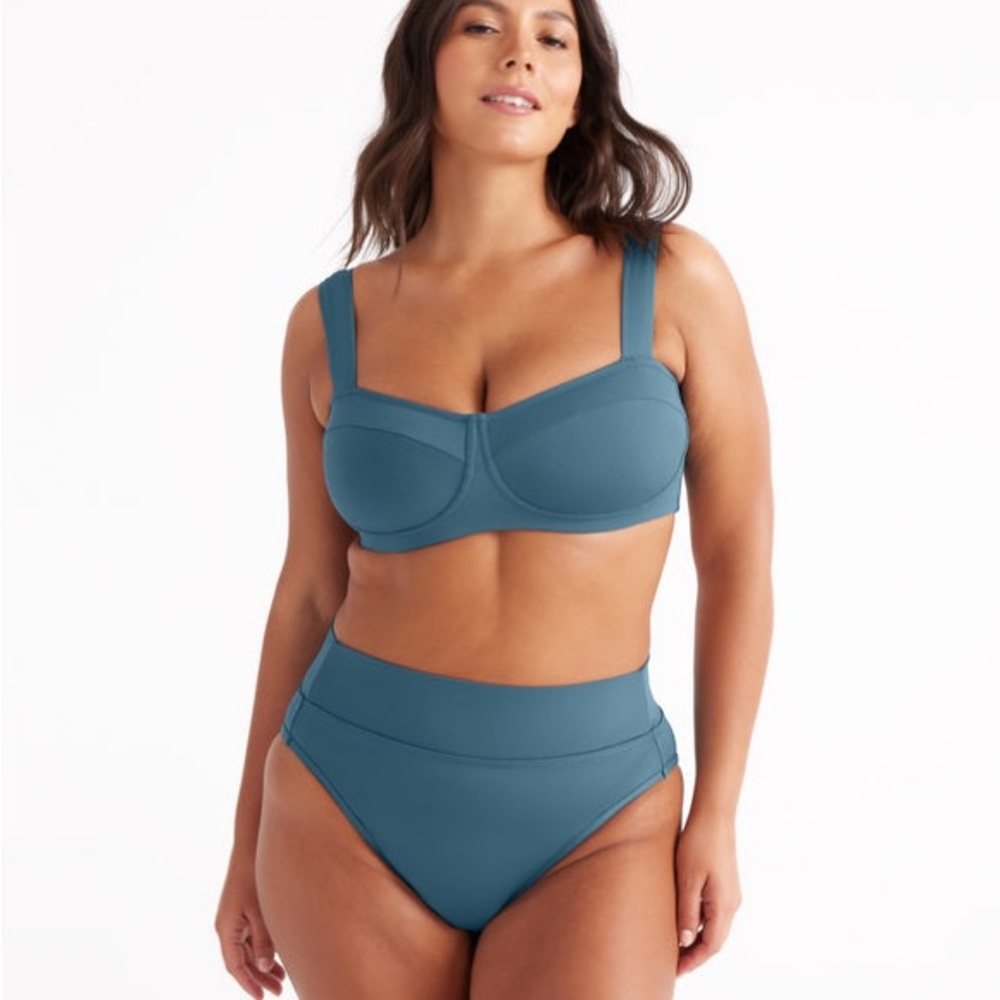 Knix Teal Bikini Set